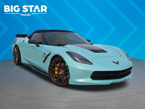 Used 2014 Chevrolet Corvette Stingray Convertible w/ 3LT Preferred Equipment Group RWD image 1
