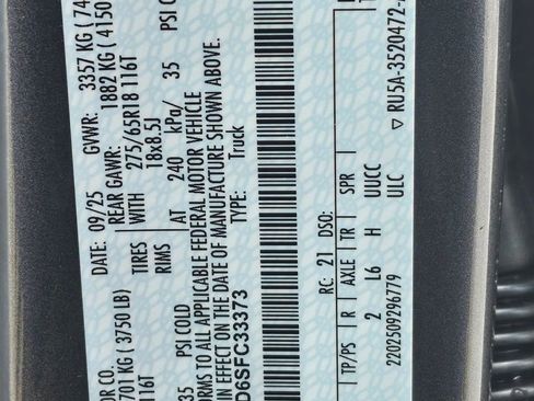 New 2025 Ford F150 XLT w/ Equipment Group 302A MID image 35