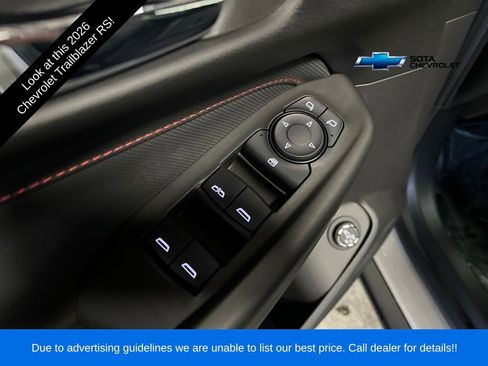 New 2026 Chevrolet TrailBlazer RS w/ Convenience Package image 11