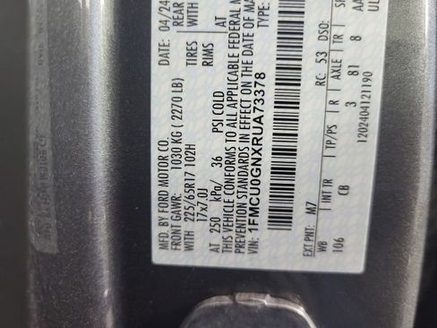 Used 2024 Ford Escape Active image 13