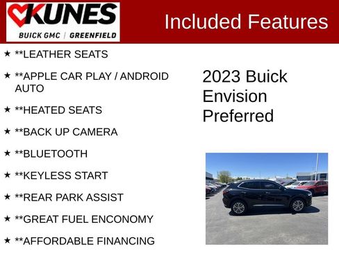 Used 2023 Buick Envision Preferred FWD image 2
