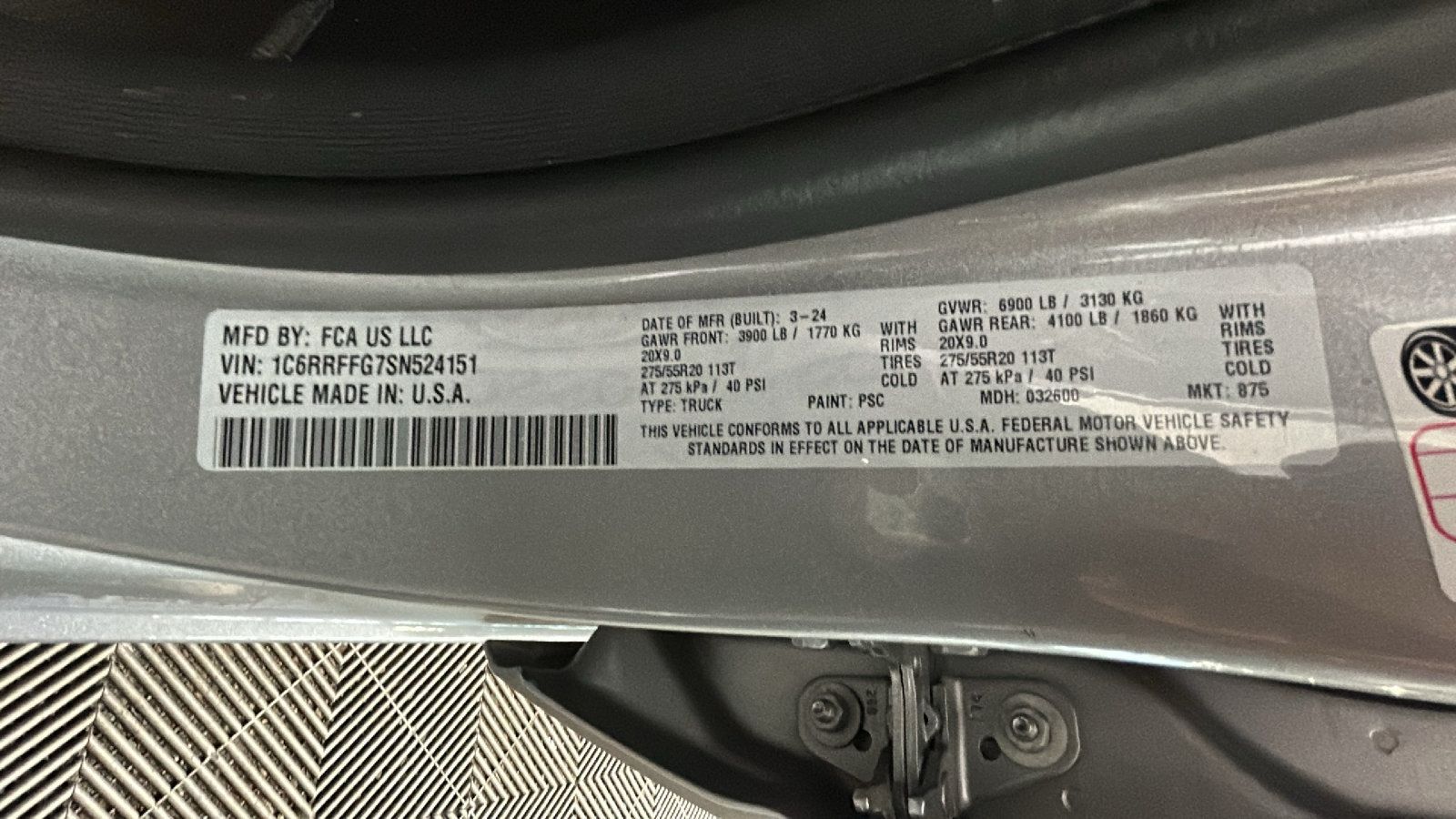 Used 2025 RAM 1500 Big Horn AWD/4WD image 12
