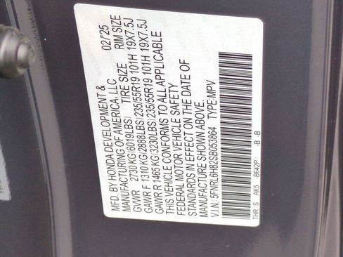 Certified 2025 Honda Odyssey Touring image 30