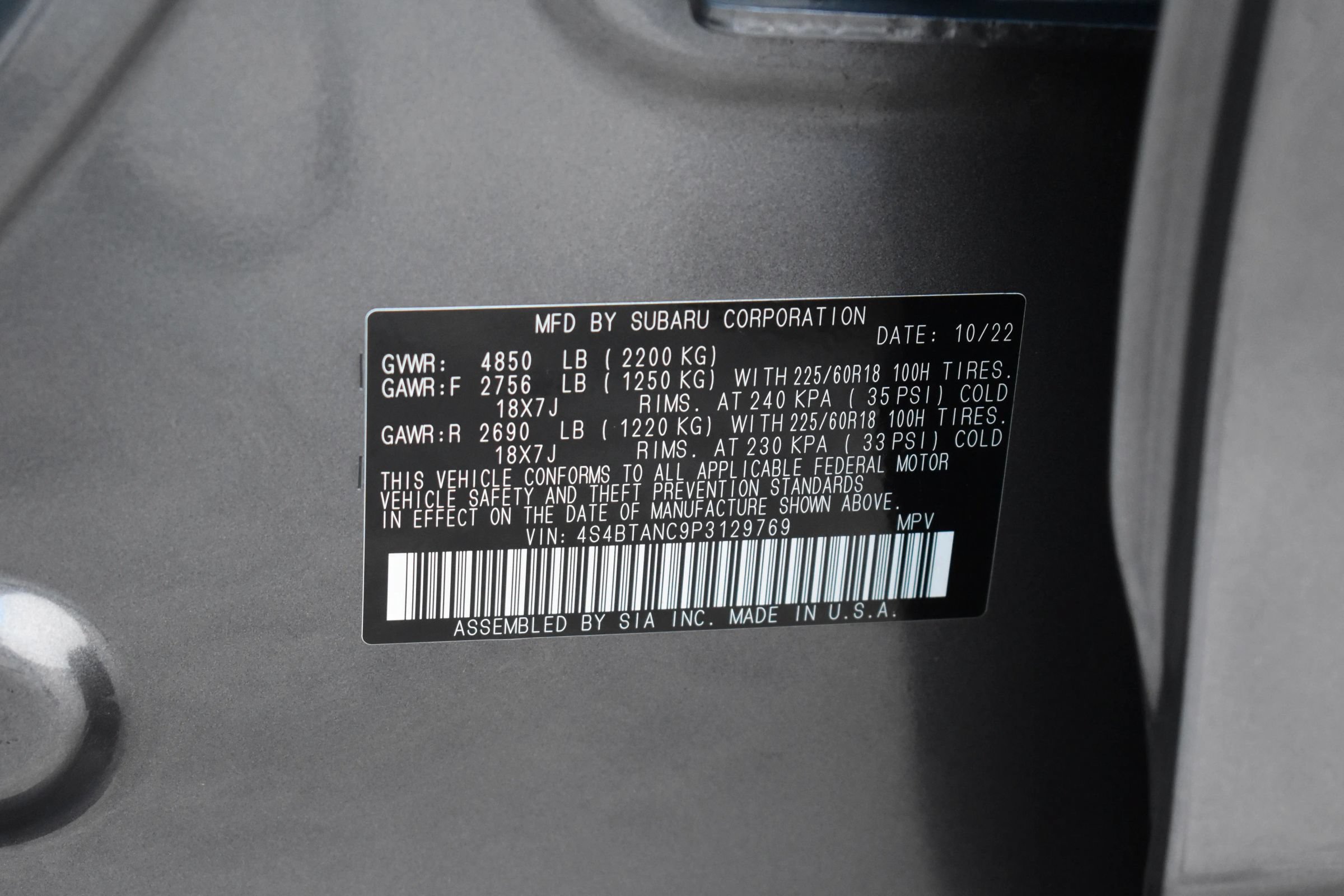 Used 2023 Subaru Outback Limited AWD/4WD image 33