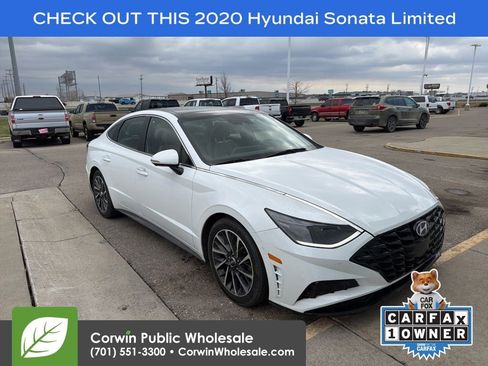 Used 2020 Hyundai Sonata Limited FWD image 1