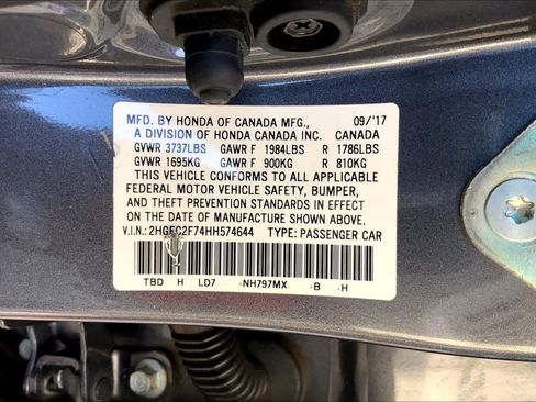 Used 2017 Honda Civic EX image 33