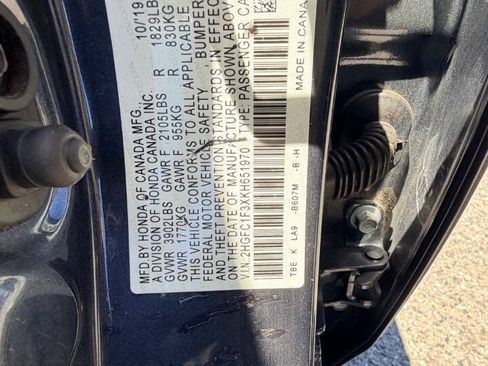 Used 2019 Honda Civic EX image 6