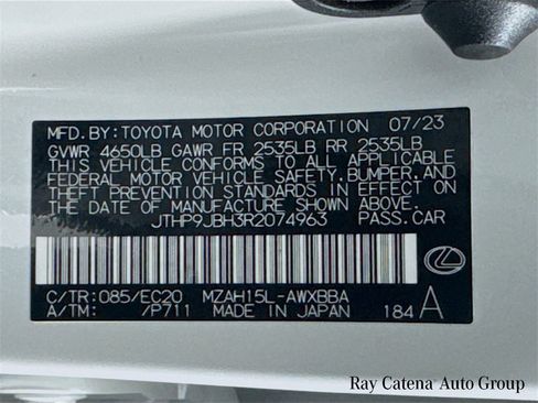 Certified 2024 Lexus UX 250h AWD w/ Premium Package image 35