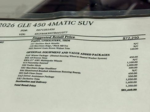 New 2026 Mercedes-Benz GLE 450 4MATIC image 14