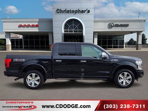 Used 2018 Ford F150 Platinum w/ Technology Package AWD/4WD image 2