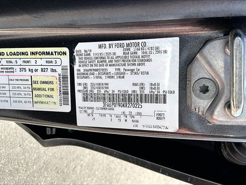 Used 2019 Ford Fusion SE AWD/4WD image 32