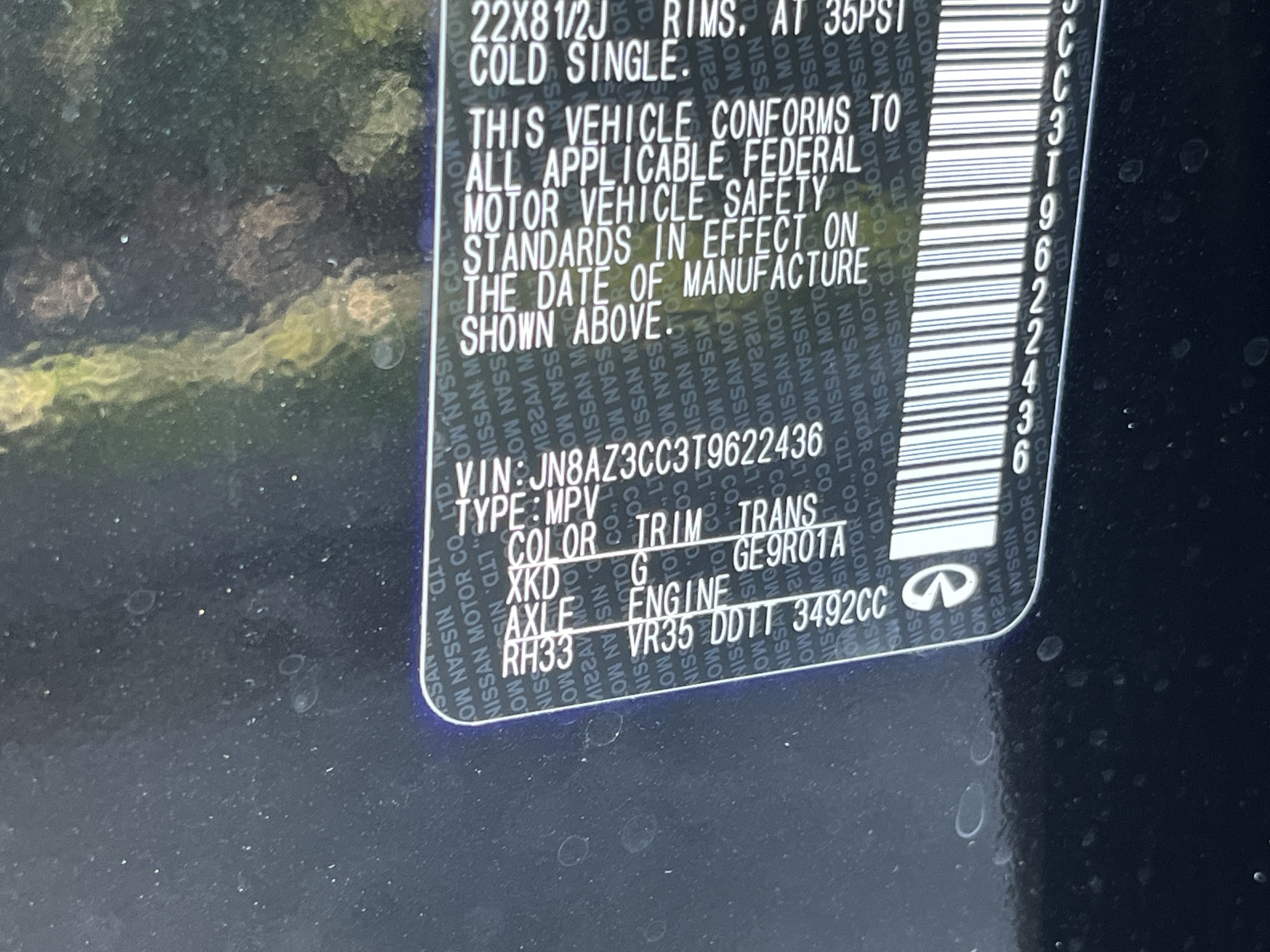 Certified 2026 INFINITI QX80 Autograph w/ Premium Cargo Package AWD/4WD image 27