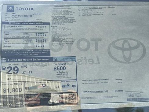 New 2025 Toyota RAV4 XLE image 25