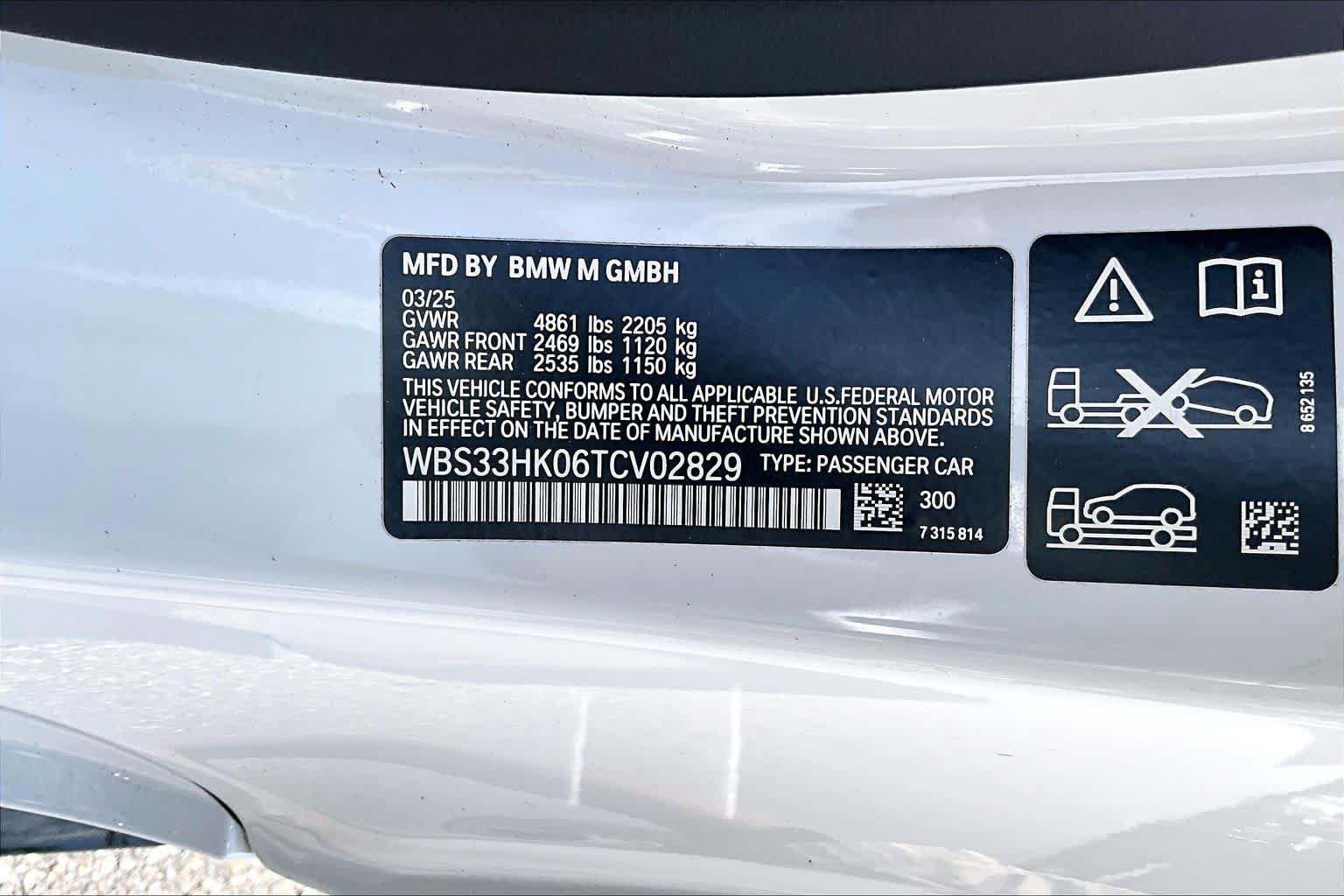 Used 2026 BMW M4 xDrive Competition AWD/4WD image 33