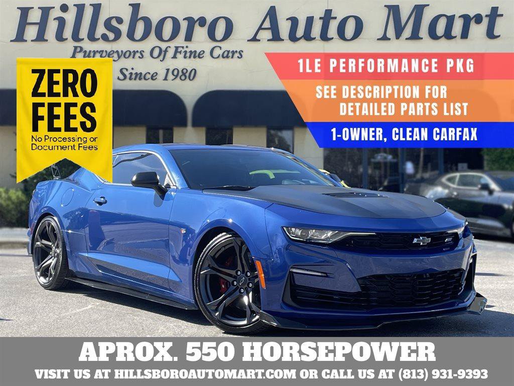 Used 2020 Chevrolet Camaro SS RWD image 1
