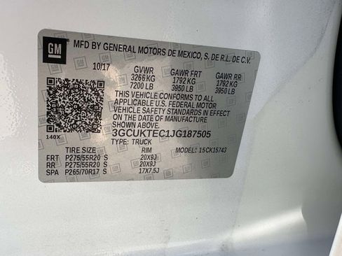 Used 2018 Chevrolet Silverado 1500 High Country image 36