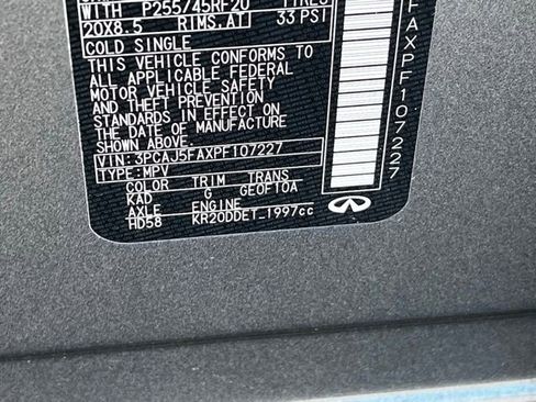 Used 2023 INFINITI QX50 Sport image 37