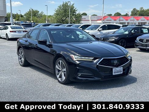 Certified 2021 Acura TLX w/ Advance Package FWD image 1