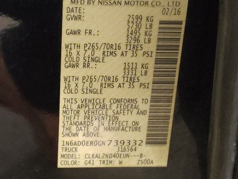 Used 2016 Nissan Frontier SV image 33
