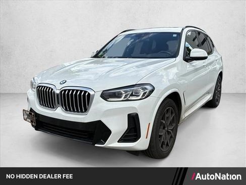 Used 2022 BMW X3 xDrive30i w/ M Sport Package 2 AWD/4WD image 1