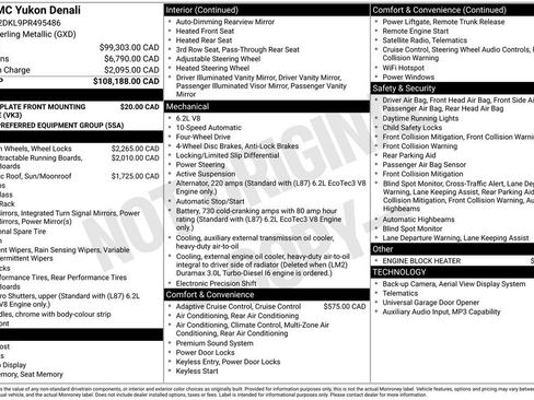 Used 2023 GMC Yukon Denali AWD/4WD image 5