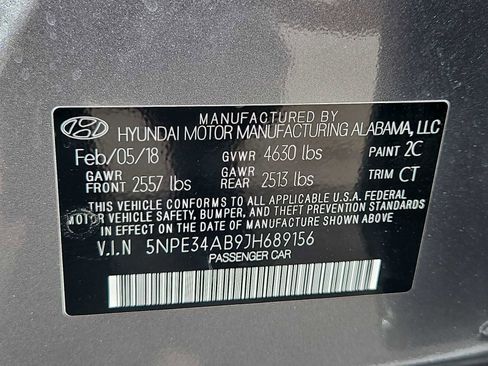 Used 2018 Hyundai Sonata Limited image 35