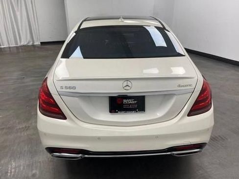 Used 2019 Mercedes-Benz S 560 4MATIC Sedan w/ AMG Line Exterior image 6