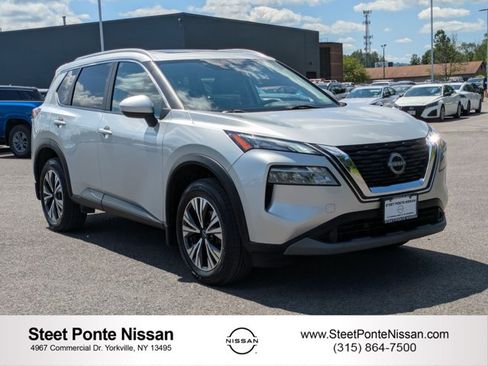 Certified 2023 Nissan Rogue SV w/ SV Premium B Package AWD/4WD image 1