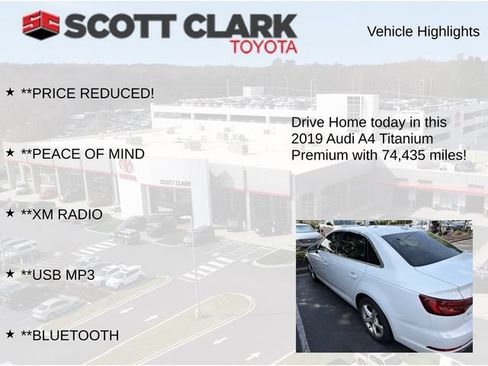 Used 2019 Audi A4 2.0T Premium FWD image 11