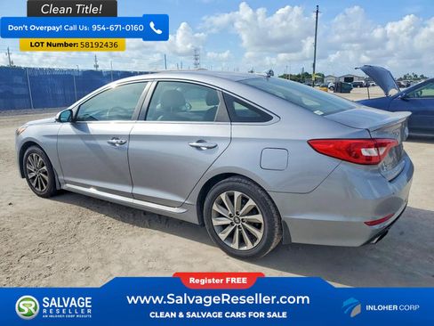 Used 2015 Hyundai Sonata Sport w/ Option Group 03 FWD image 3