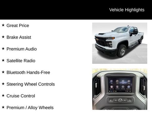 Used 2024 Chevrolet Silverado 2500 W/T w/ WT Fleet Convenience Package image 2