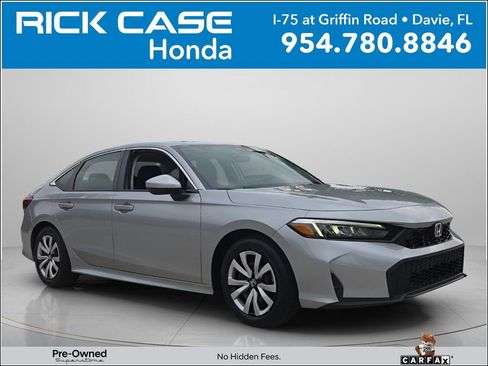Certified 2025 Honda Civic LX image 1