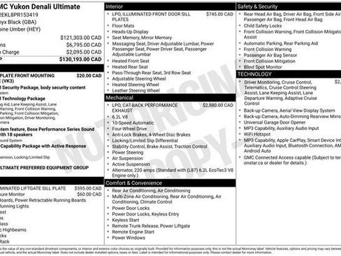 Used 2023 GMC Yukon Denali Ultimate AWD/4WD image 3