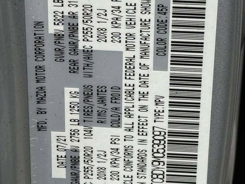 Used 2021 MAZDA CX-9 Grand Touring image 30