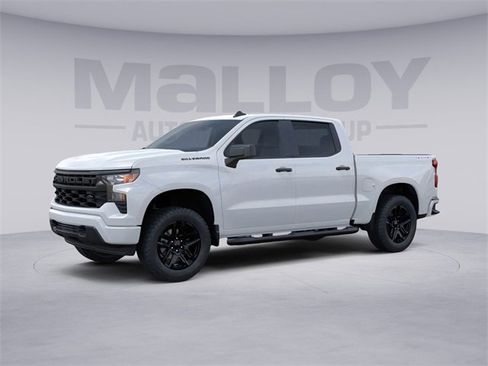 New 2024 Chevrolet Silverado 1500 Custom w/ Turbomax Blackout Package image 2