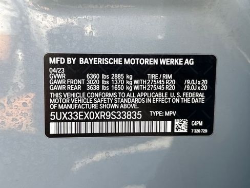 Certified 2024 BMW X6 xDrive40i w/ Premium Package AWD/4WD image 30