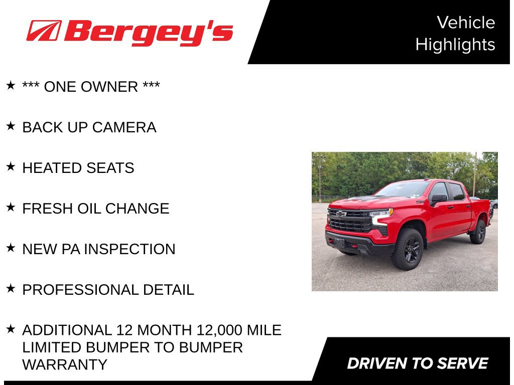 Certified 2024 Chevrolet Silverado 1500 LT Trail Boss w/ Convenience Package II AWD/4WD image 4