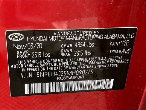 Used 2021 Hyundai Sonata Limited w/ Cargo Package image 25