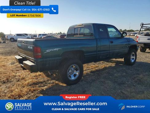 Used 1998 Dodge Ram 1500 Truck 4x4 Quad Cab image 4