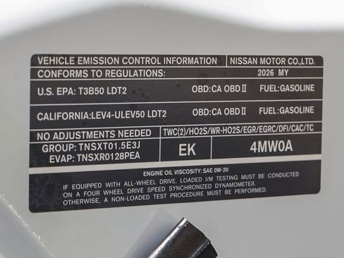Used 2026 Nissan Rogue Platinum w/ Platinum Premium Package AWD/4WD image 32