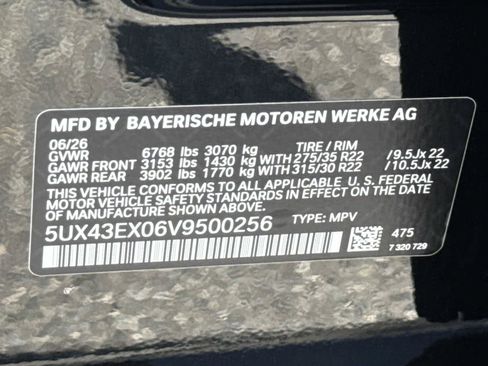 New 2027 BMW X6 M60i AWD/4WD image 30