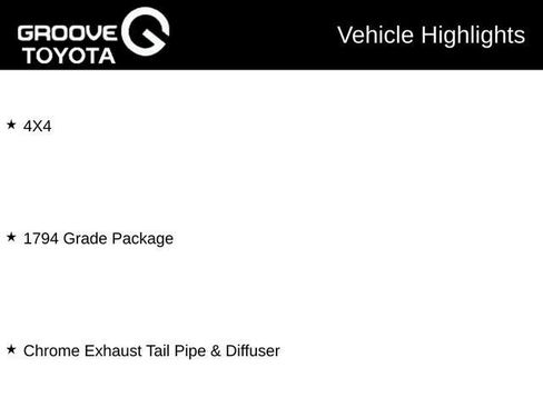 Used 2024 Toyota Tundra 1794 Edition AWD/4WD image 4