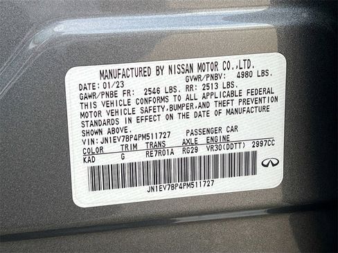 Used 2023 INFINITI Q50 Luxe image 32