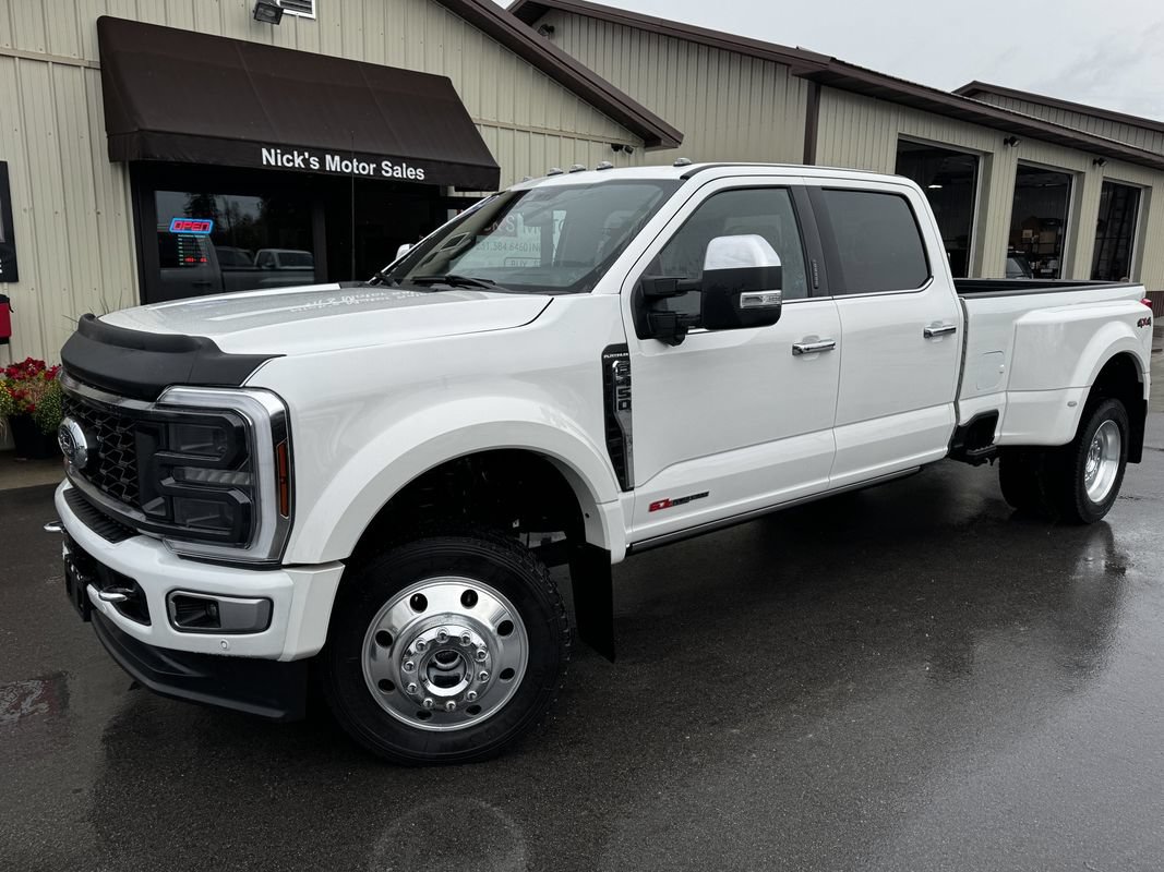 Used 2024 Ford F450 Platinum w/ Camper Package AWD/4WD image 1