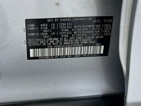 Used 2025 Subaru Outback Onyx Edition AWD/4WD image 12