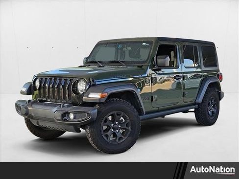 Used 2021 Jeep Wrangler Unlimited Sport image 1