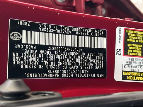 Used 2018 Toyota Camry SE FWD image 23