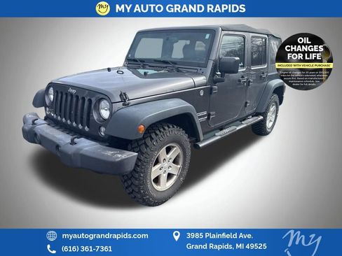 Used 2016 Jeep Wrangler Unlimited Sport w/ Quick Order Package 24S image 3