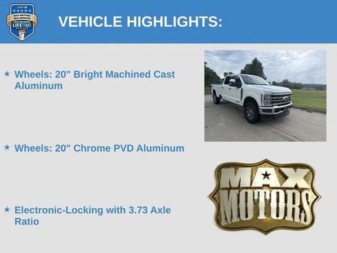 Used 2025 Ford F350 King Ranch w/ Chrome Package AWD/4WD image 17