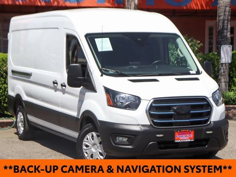 Used 2022 Ford E-Transit Medium Roof RWD image 2
